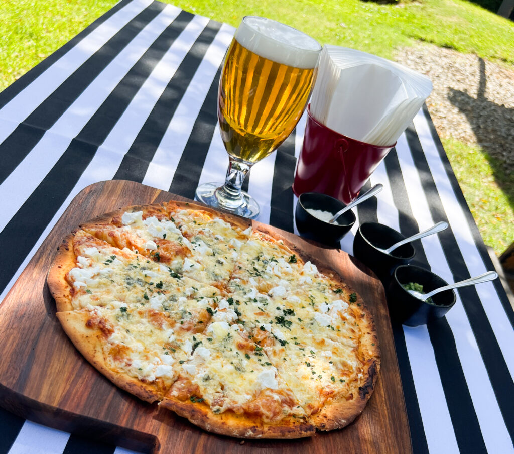Best Pizza in Fourways 8 Freshly baked wood-fired pizza served at The Bluegum Bar and Grill, best pizza in Fourways
